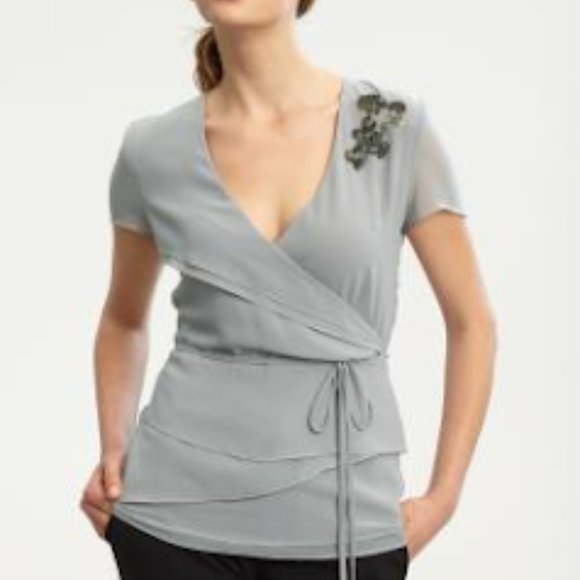 Banana Republic Monogram beaded top - Picture 1 of 4